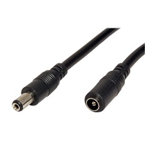 goobay Prodlužovací napájecí kabel se souosým konektorem 5,5 x 2,1mm, 3m