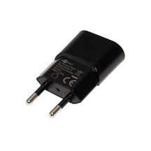 goobay Napájecí adaptér síťový (230V) - 1x USB, 1A, černý