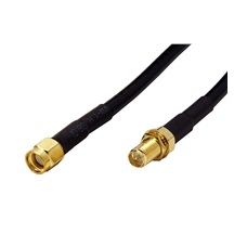 goobay Anténní kabel RG58 RP-SMA(M) - RP-SMA(F), 2m