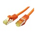 goobay S/FTP patchkabel kat. 7, s konektory RJ45, LSOH, 3m, oranžový