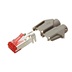 HiRose Konektor RJ45 kat. 6 stíněný, na lanko, TM21, šedá krytka, 50ks