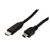 InLine USB 2.0 kabel miniUSB 5pin B(M) - USB C(M), 2m, černý