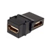 InLine Keystone spojka HDMI A(F) - HDMI A(F), lomená, černá