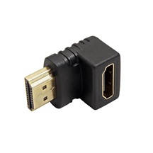 InLine Redukce HDMI (M) - HDMI (F), lomená dolů