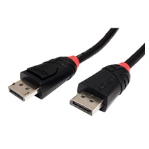 Lindy DisplayPort kabel v.1.2 (HBR2, 4K@60Hz), DP(M) - DP(M), Black Line, 2m