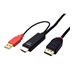 Lindy HDMI -> DisplayPort kabel,  HDMI A(M) -> DP(M), 4K@30Hz, 1m