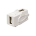 Lindy Keystone spojka USB A(F) - USB A(F), 90°