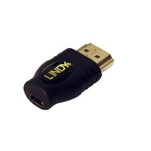 Lindy Redukce microHDMI D(F) - HDMI A(M), zlacené konektory