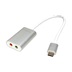 Lindy Adaptér USB C -> Audio (2x stereo jack 3,5mm)