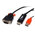Lindy Kabel HDMI -> VGA, napájení USB A(M), 2m