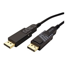 Lindy DisplayPort aktivní optický kabel v.1.4 (HBR3, 8K@30Hz), miniDP(M) - miniDP(M) + redukce na DP, 40m