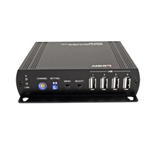 Lindy KVM prodlužovací adaptér (USB, DVI, audio, RS232) přes TP, až 140m