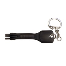 Lindy Záslepka RJ45, 10ks + klíč, černá