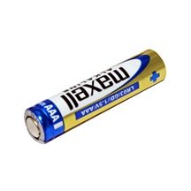 Maxell Alkalická baterie mikrotužková (AAA), 4ks