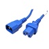 Ostatní Kabel síťový prodlužovací, IEC320 C14 - C15, 1,5m, modrý