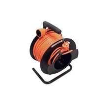 Ostatní Kabel síťový prodlužovací 230V, CEE 7/7(M-F), na bubnu, 50m, oranžový