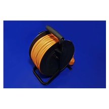 Ostatní Kabel síťový prodlužovací 230V, CEE 7/7(M-F), na bubnu, 50m, oranžový