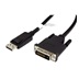ROLINE DisplayPort - DVI kabel, DP(M) -> DVI-D(M), LSOH, 1m