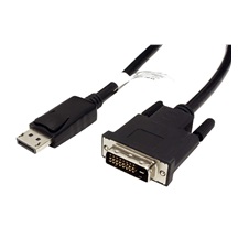ROLINE DisplayPort - DVI kabel, DP(M) -> DVI-D(M), LSOH, 1m