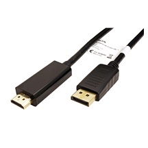 ROLINE DisplayPort - HDMI kabel, DP(M) -> HDMI M, 4K@60Hz, 2m