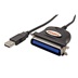 ROLINE Adaptér USB -> IEEE 1284 (MC36), černý, 1,8m