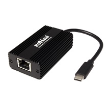 ROLINE Adaptér USB 5Gbps, USB C(M) -> 2,5 Gigabit Ethernet