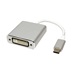 ROLINE Adaptér USB C(M) -> DVI-D(F), 1920x1200, Alu