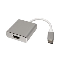 ROLINE Adaptér USB C(M) -> HDMI A(F), 4K@60Hz, Alu