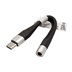 ROLINE Adaptér USB C(M) - jack 3,5, sluchátka + mikrofon, 10cm