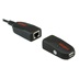 ROLINE Prodlužovací adaptér USB 2.0 přes TP (RJ45), se zdrojem
