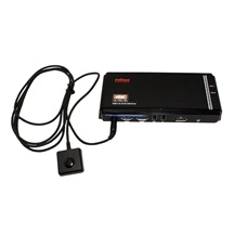 ROLINE KVM přepínač (USB Klávesnice a Myš, DP, Audio) 2:1, USB 3.0 hub, 4K