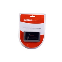 ROLINE USB 5Gbps (USB 3.0), 4x USB3.0 A(F), se zdrojem