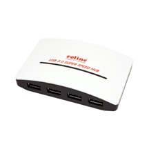 ROLINE USB 5Gbps (USB 3.0) Hub, 4x USB3.0 A(F), se zdrojem