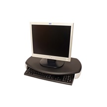 ROLINE Stojan pod monitor, 580x335mm, max. 40kg, prostor pro klávesnici, černý