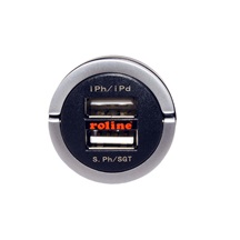 ROLINE Napájecí adaptér do auta 2x USB, 5V DC/ 3100 mA