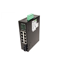 ROLINE Průmyslový Ethernet přepínač 10/100, 8 portů (1x sdílený SC), na DIN lištu