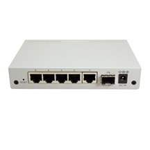 ROLINE Ethernet přepínač 1Gb, 6 portů (5x RJ45 + 1x SFP), WebSmart