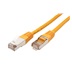 ROLINE S/FTP patchkabel kat. 5e, 2m, žlutý