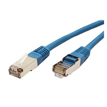 ROLINE S/FTP patchkabel kat. 5e, 2m, modrý