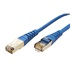 ROLINE S/FTP patchkabel kat. 5e, 0,5m, modrý