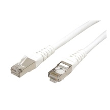 ROLINE S/FTP patchkabel kat. 6, 10m, bílý
