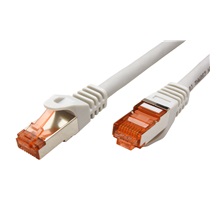 ROLINE S/FTP patchkabel kat. 6, Component Level, LSOH, 10m, šedý