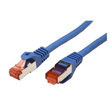 ROLINE S/FTP patchkabel kat. 6, Component Level, LSOH, 1,5m, modrý
