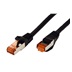 ROLINE S/FTP patchkabel kat. 6, Component Level, LSOH, 1,5m, černý