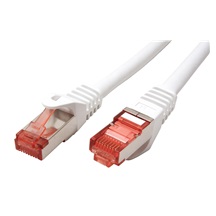 ROLINE S/FTP patchkabel kat. 6, Component Level, LSOH, 1,5m, bílý