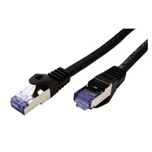 ROLINE S/FTP patchkabel kat. 6a, Component Level, 1,5m, LSOH, černý