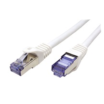 ROLINE S/FTP patchkabel kat. 6a, Component Level, 1,5m, LSOH, bílý
