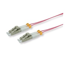 ROLINE Optický patchkabel LC-LC 50/125 (multimode), duplex, OM4, 1,2mm, LSOH, 2m