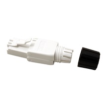 ROLINE Konektor RJ45 kat. 6a nestíněný, na drát, montáž bez nástrojů, bílý