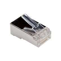 ROLINE Konektor RJ45 kat. 6 stíněný, na lanko / drát, 10ks